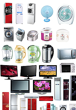 各種電器圖片